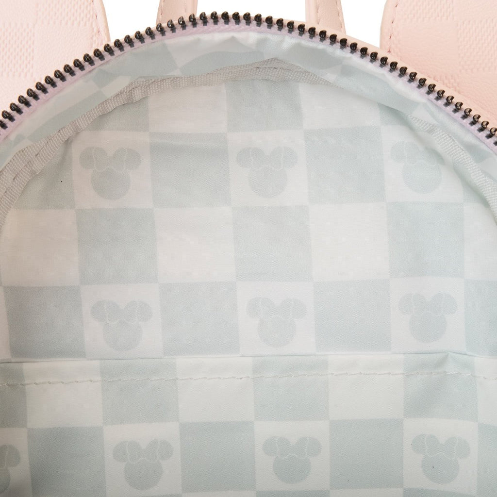 Disney Minnie Ear Checkerboard Mini Backpack