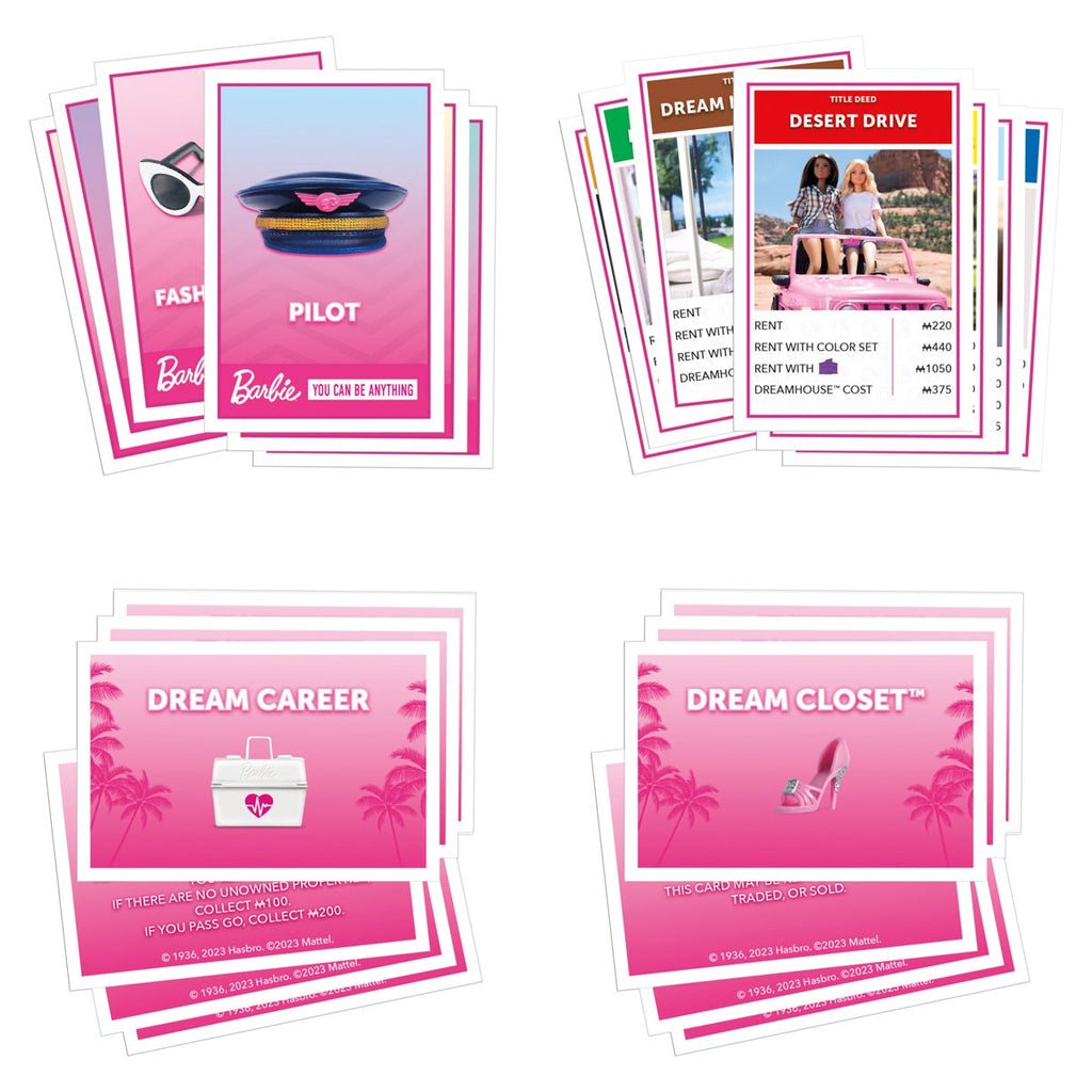 Barbie Edition Monopoly Game