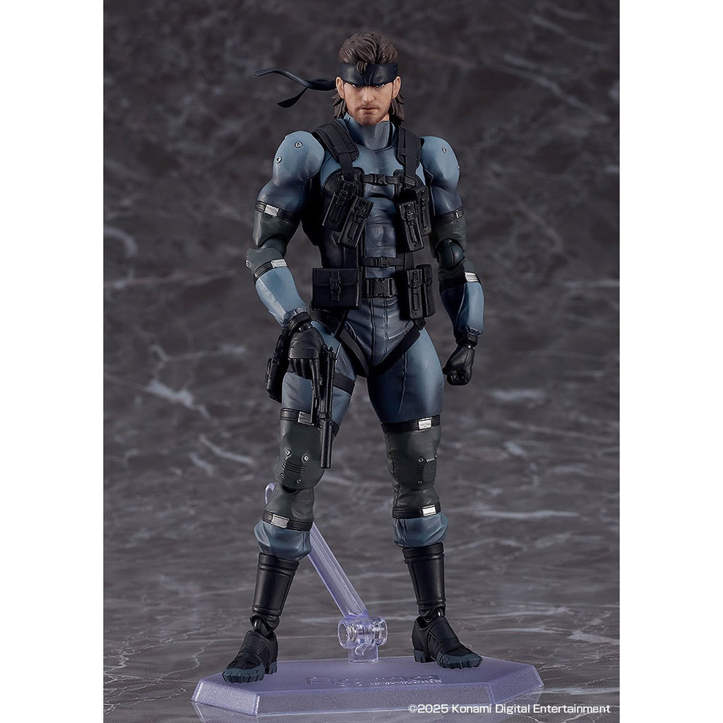 Metal Gear Solid 2: Sons of Liberty Solid Snake MGS2 Version Updated Edition Figma Action Figure
