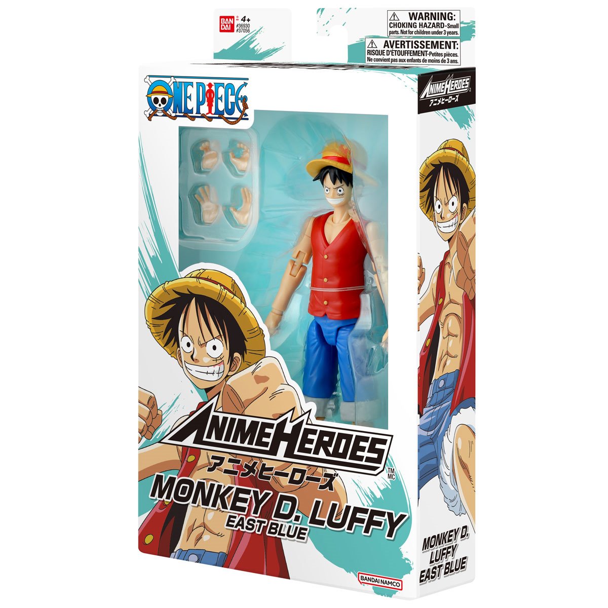 One Piece Anime Heroes Monkey D. Luffy East Blue Action Figure