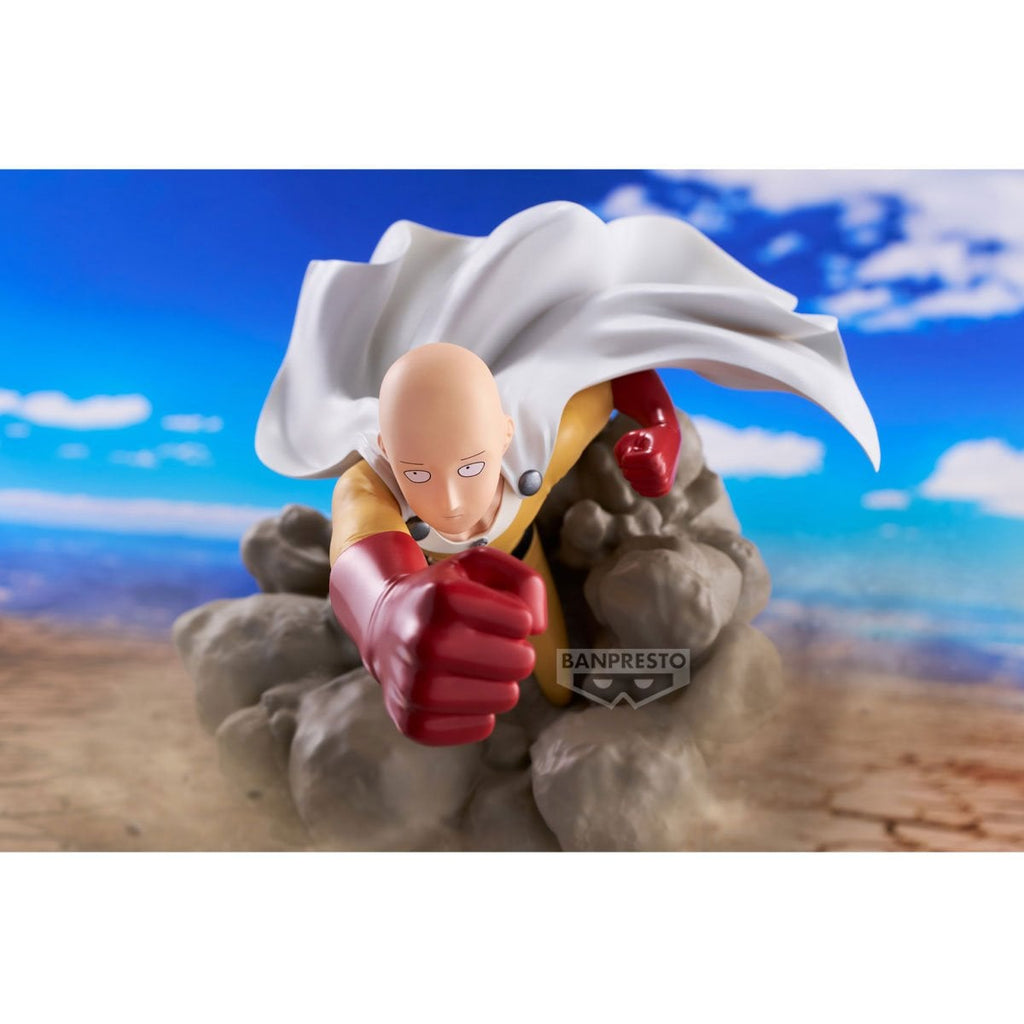 One-Punch Man Saitama Diorama Statue