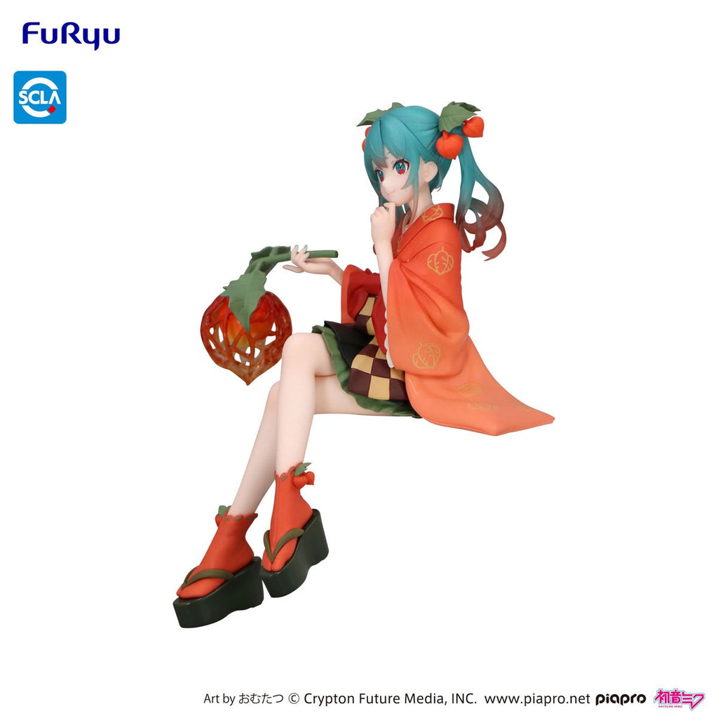 Vocaloid Hatsune Miku Flower Fairy Winter Cherry Noodle Stopper Statue