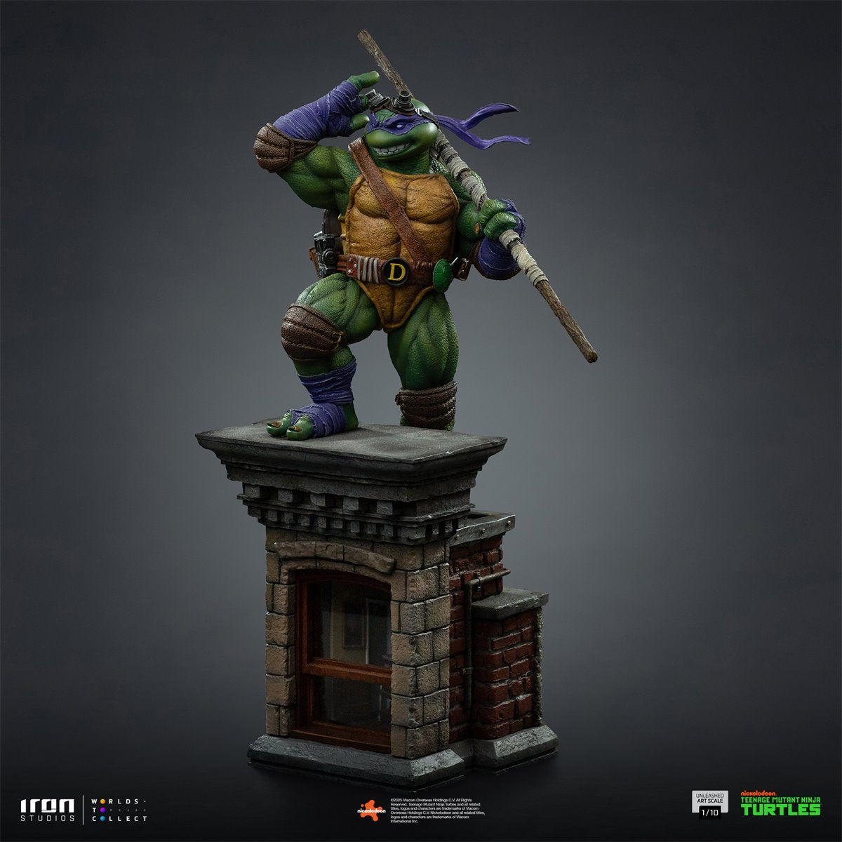 Teenage Mutant Ninja Turtles Donatello Unleashed 1:10 Art Scale Limited Edition Statue