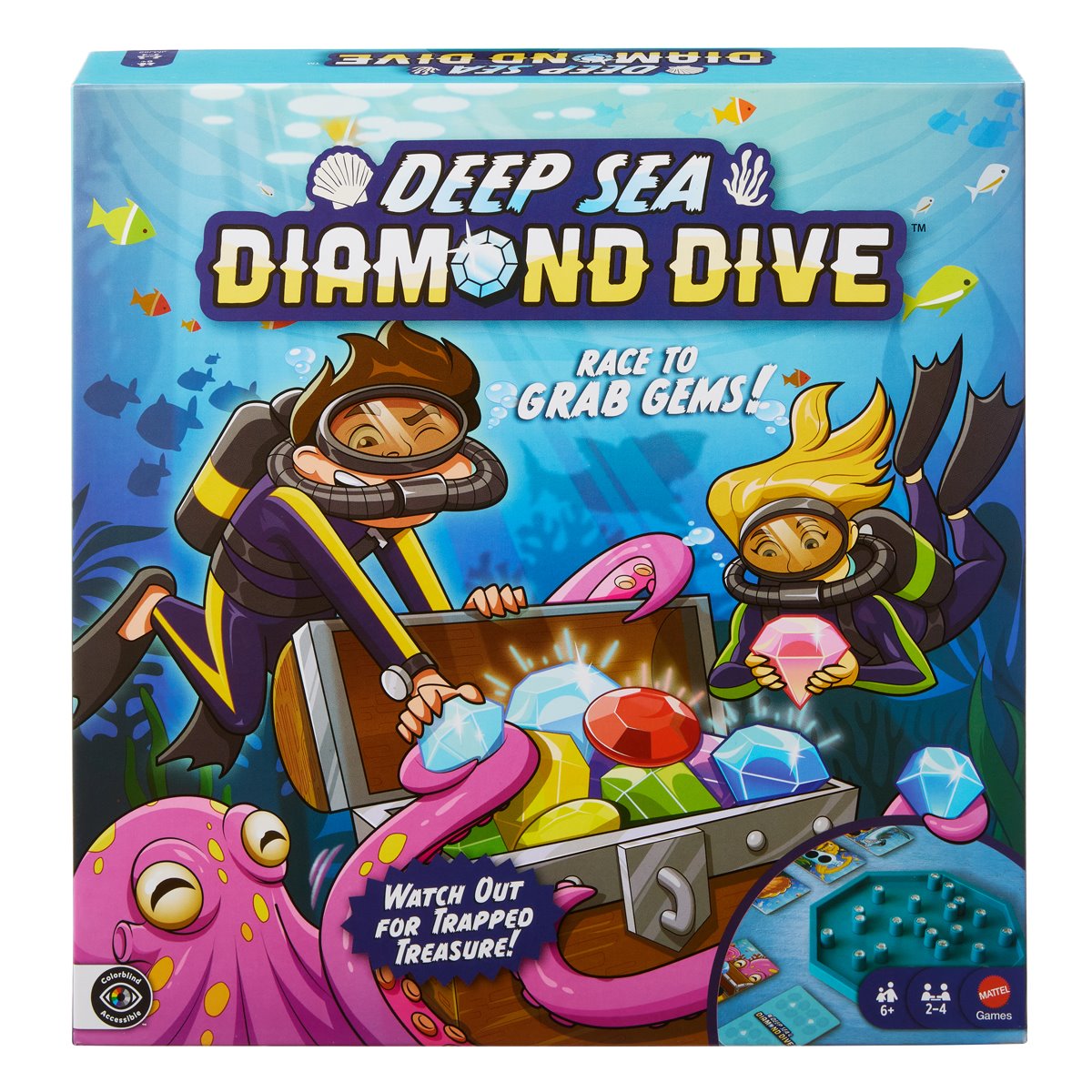 Deep Sea Diamond Dive Game