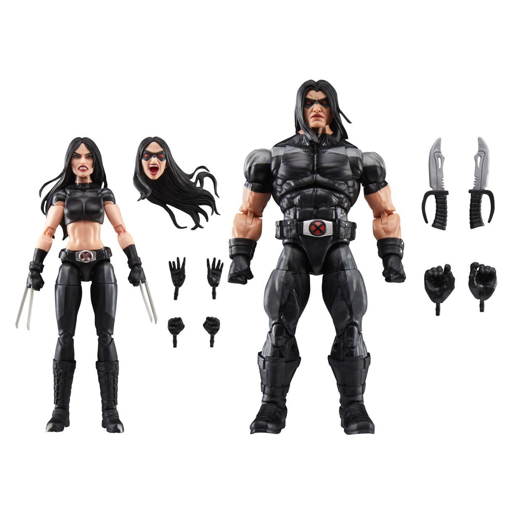 X-Force  Marvel Legends Series X-23 & Warpath 6-Inch Scale Action Figures