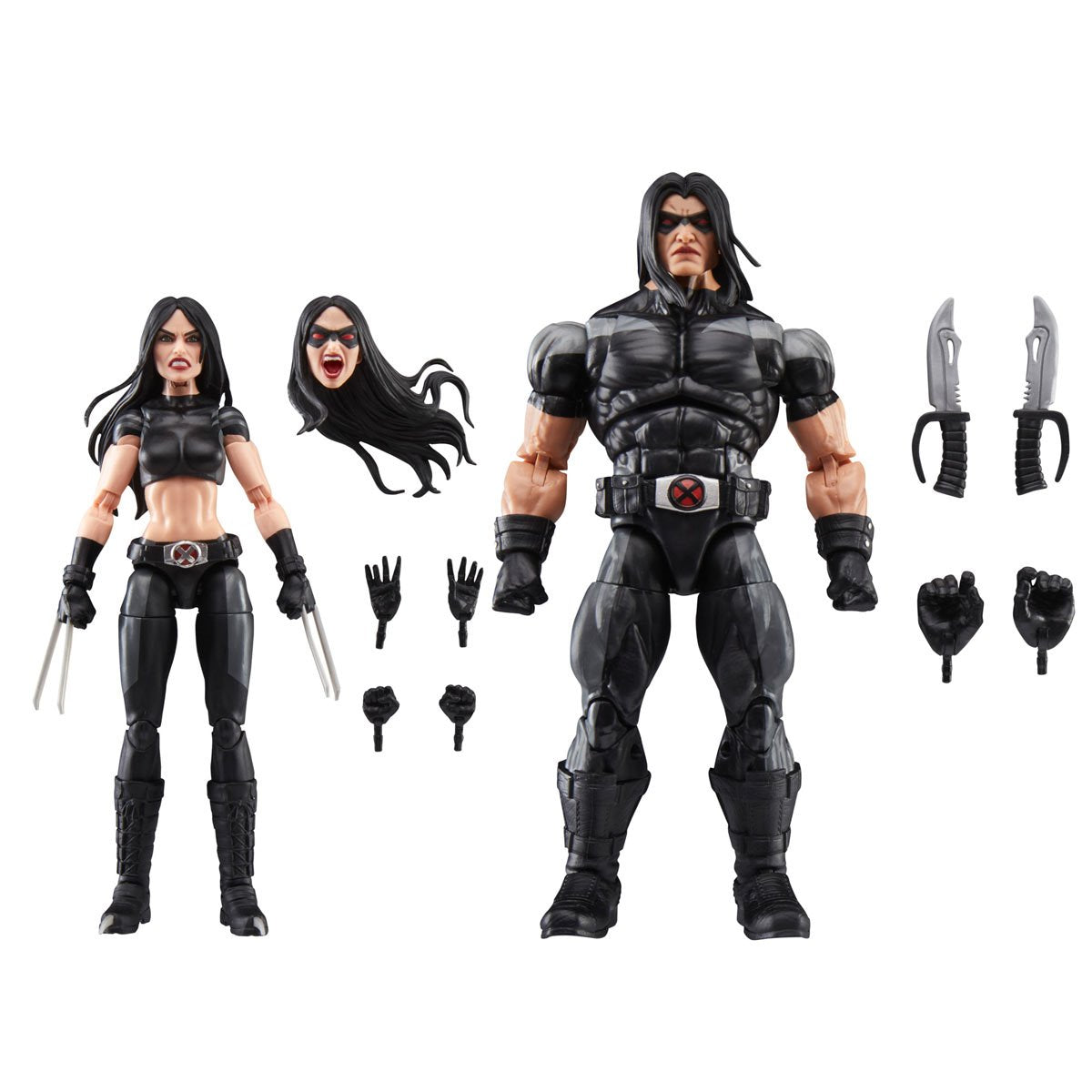 X-Force  Marvel Legends Series X-23 & Warpath 6-Inch Scale Action Figures