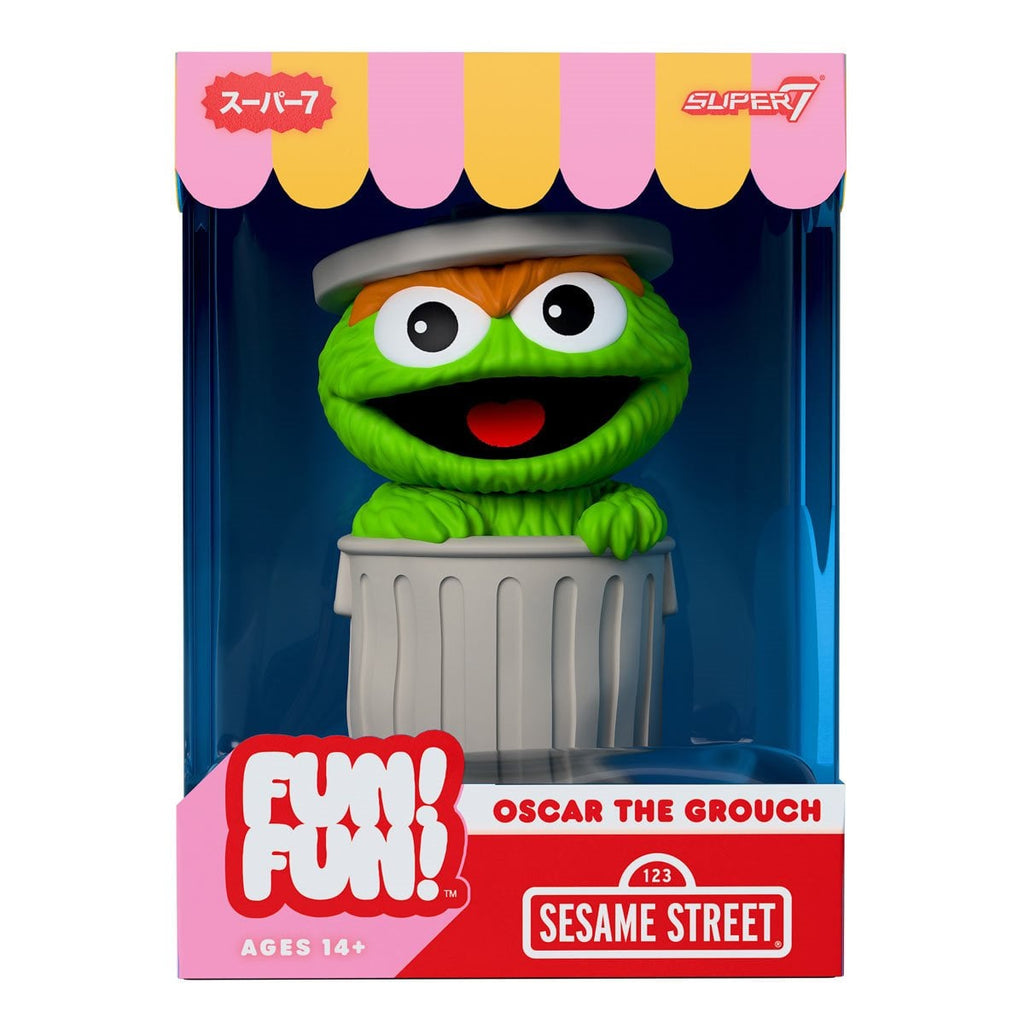 Sesame Street Oscar the Grouch FUN! FUN! Vinyl Figure