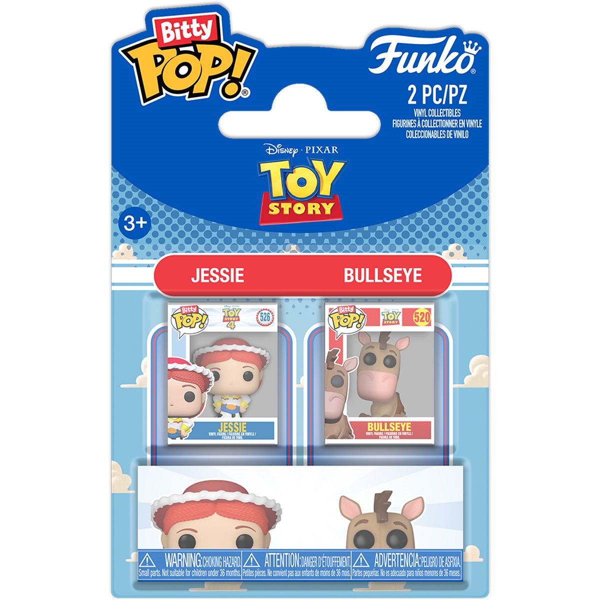 Toy Story Jessie and Bullseye Funko Bitty Pop! Mini-Figure 2-Pack