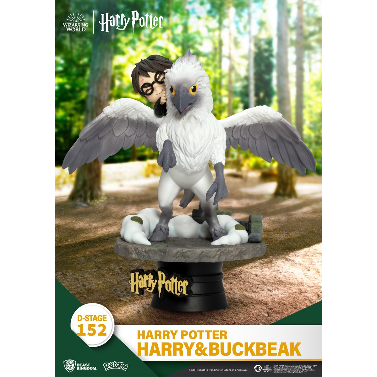 Harry Potter and Buckbeak DS-152 D-Stage Statue