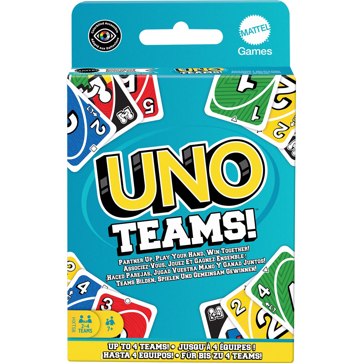 UNO Teams Card Game
