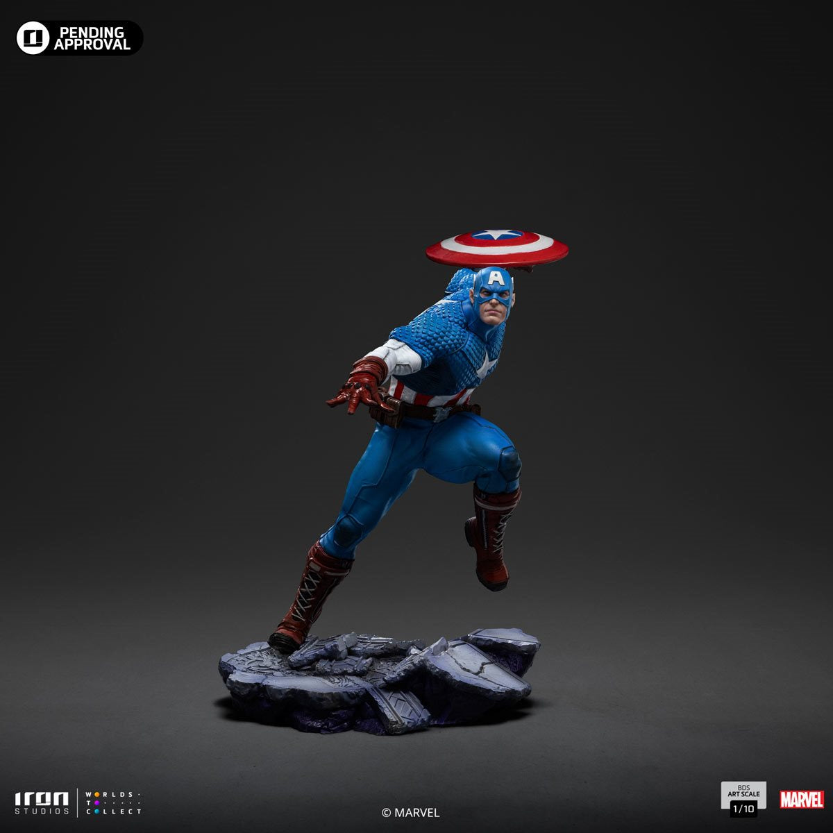 Captain America Infinity Gauntlet Battle Diorama Series 1:10 Art Scale Limited Edition Statue