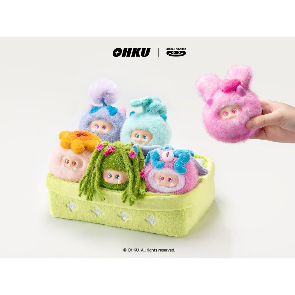 Giggle Monster Sprout Story Series Blind-Box Plush Display of 6