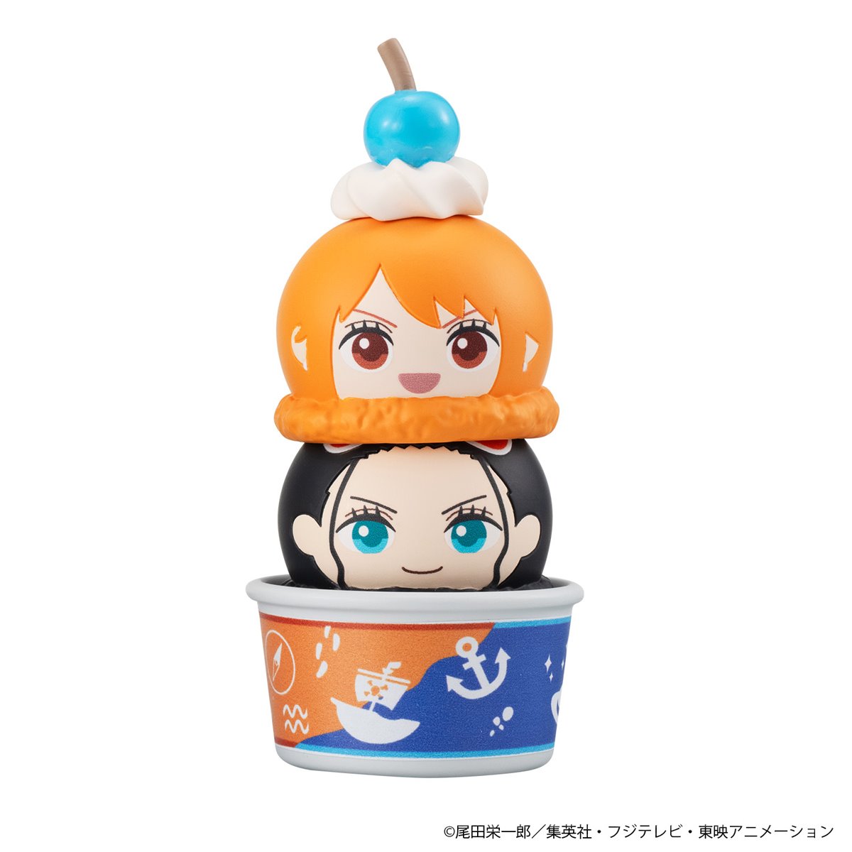 One Piece Stack Up and Change Tsumichen Mini-Figure Case of 6