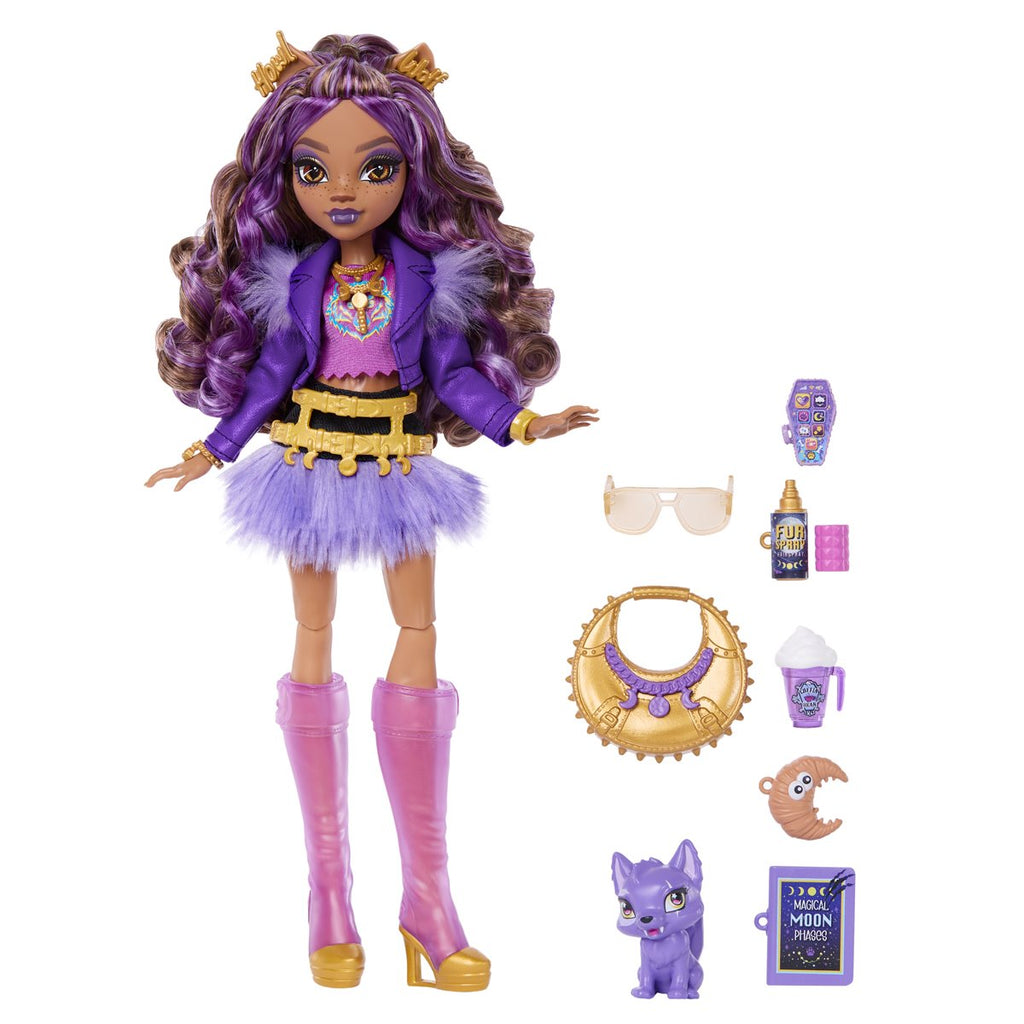 Monster High Clawdeen Wolf 2026 Doll