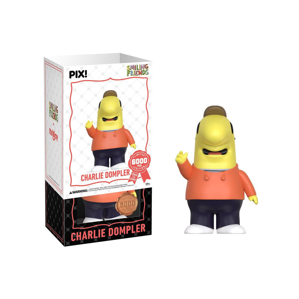 Smiling Friends Charlie Dompler Pix! Vinyl Figure