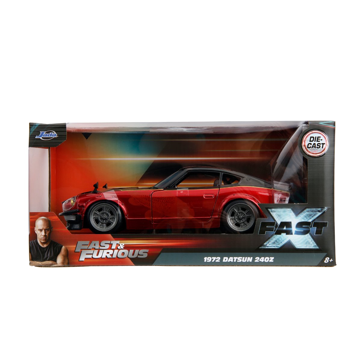 Fast and the Furious 10 1972 Datsun 240Z 1:24 Scale Die-Cast Metal Vehicle