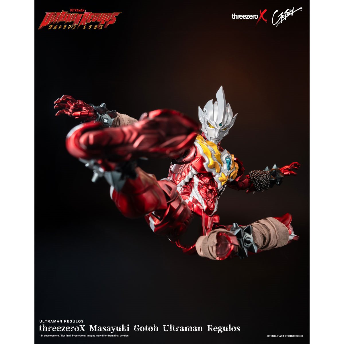 Ultraman Regulos ThreezeroX Masayuki Gotoh Ultraman Regulos Action Figure