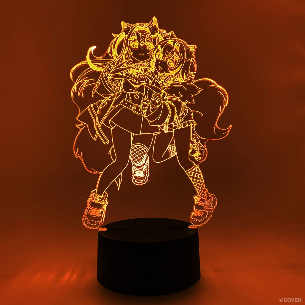 Hololive Advent Fuwawa and Mococo Abyssgard Otaku Lamp