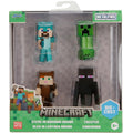 Minecraft MetalFigs 2 1/2-Inch Die-Cast Metal Mini-Figure 4-Pack