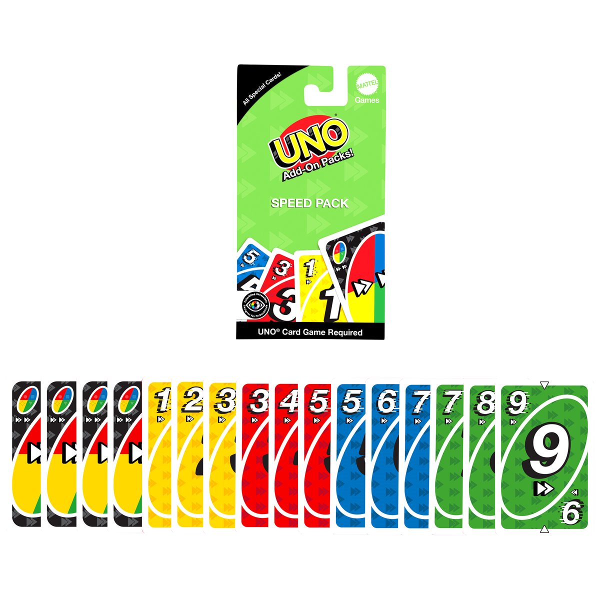 UNO Add-On Packs Card Game Case of 24