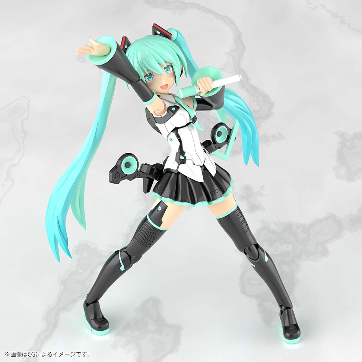 Vocaloid Hatsune Miku Frame Music Girl Grande Scale Model Kit