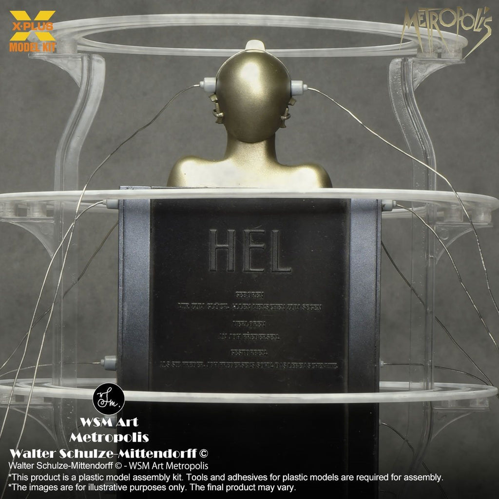 Metropolis Maschinenmensch Seated Version 1:8 Scale Model Kit