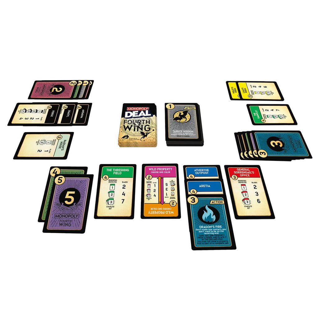 Fourth Wing Edition Monopoly Deal Game