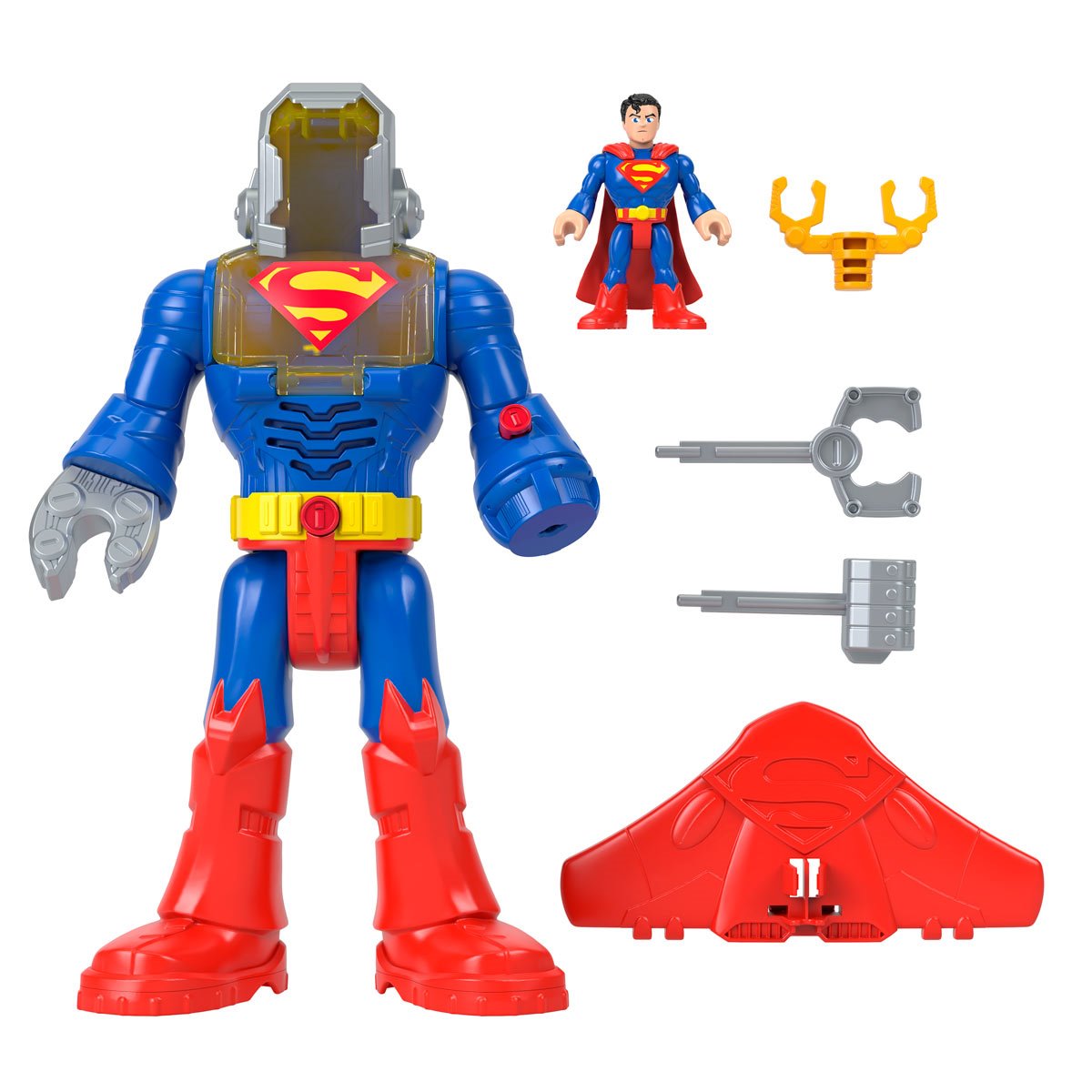 DC Super Friends Imaginext Superman Insider and Exo Suit Action Figure