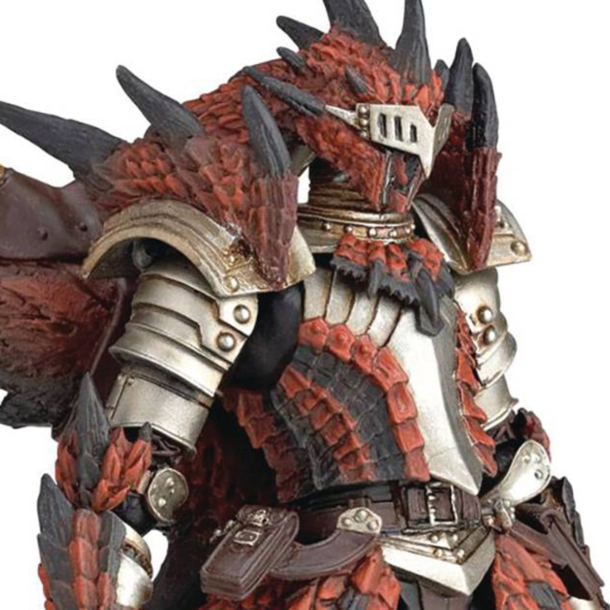 Monster Hunter Male Swordsman Reus Revoltech Amazing Yamaguchi Action Figure