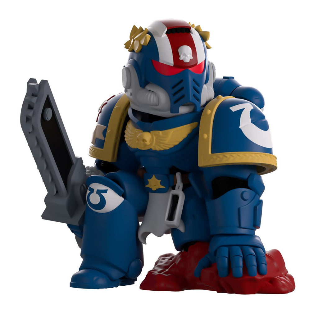 Warhammer 40k Collection Space Marine 2 Ulramarines Titus Vinyl Figure #0