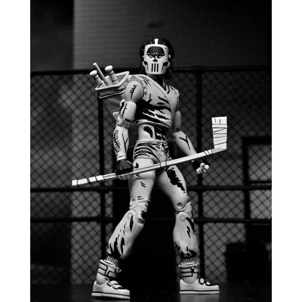Teenage Mutant Ninja Turtles Mirage Comics Casey Jones Black & White Variant 7-Inch Scale Action Figure