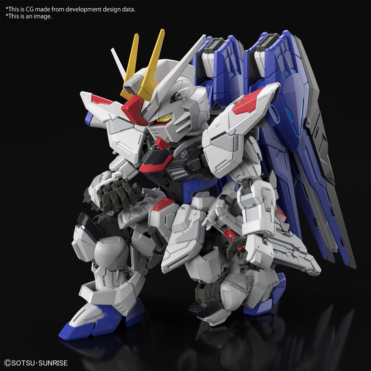 Gundam Master Grade SD Freedom Gundam Model Kit