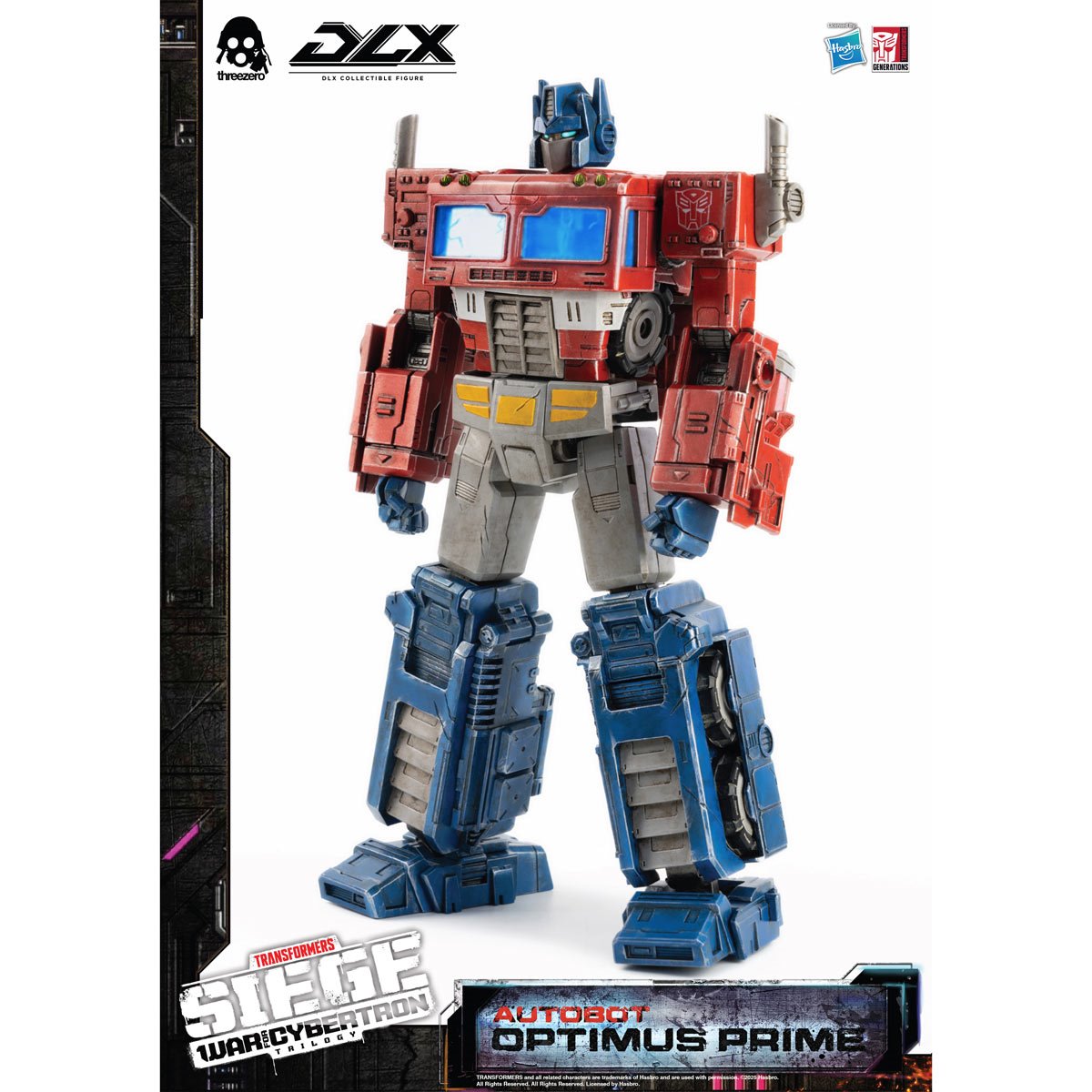 Transformers War for Cybertron Trilogy Optimus Prime DLX Action Figure