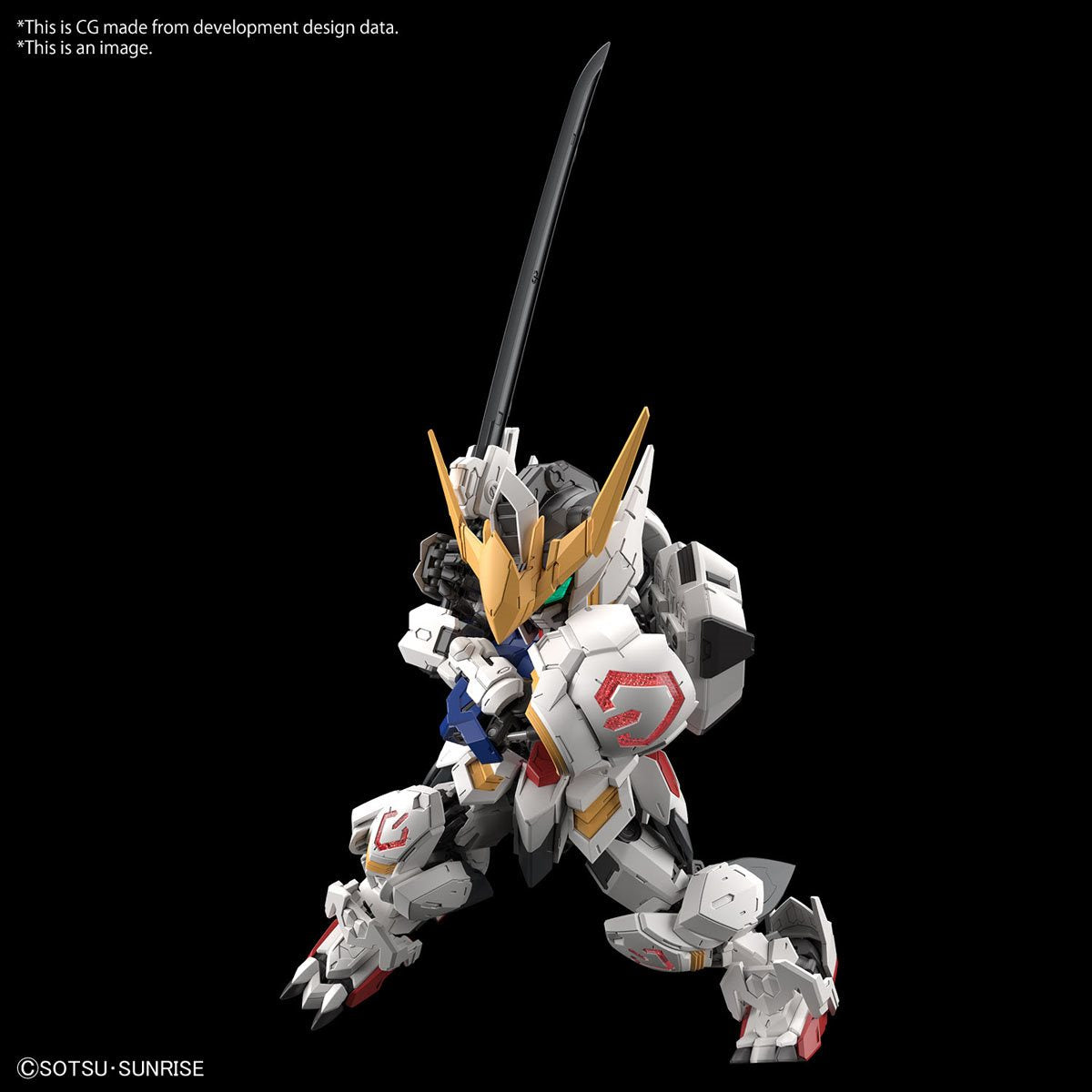 Mobile Suit Gundam: Iron-Blooded Orphans Gundam Barbatos Master Grade SD MGSD Model Kit