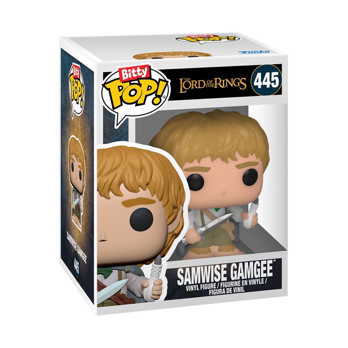 The Lord of the Rings Samwise Gamgee Funko Bitty Pop! Mini-Figure 4-Pack