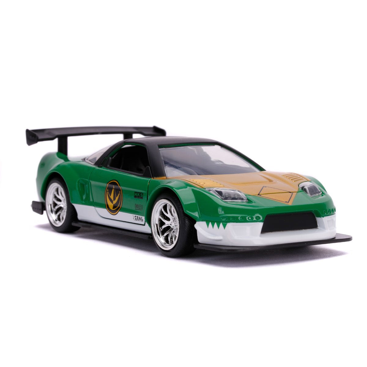 Mighty Morphin Power Rangers Green Ranger 2002 Honda NSX 1:32 Scale Die-Cast Metal Vehicle