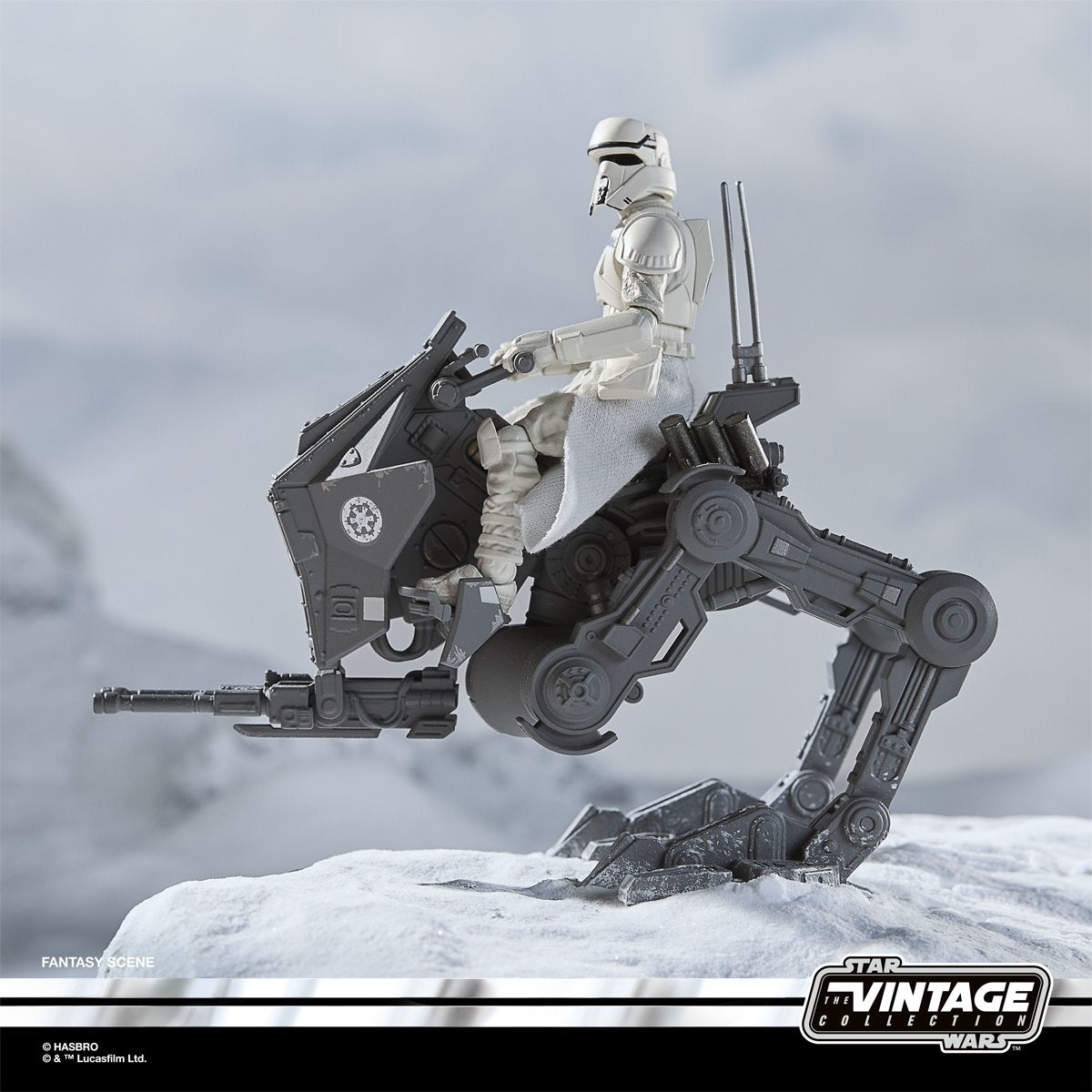 Star Wars The Vintage Collection The Mandalorian & Grogu Imperial Remnant AT-RT 3 3/4-Inch Action Figure