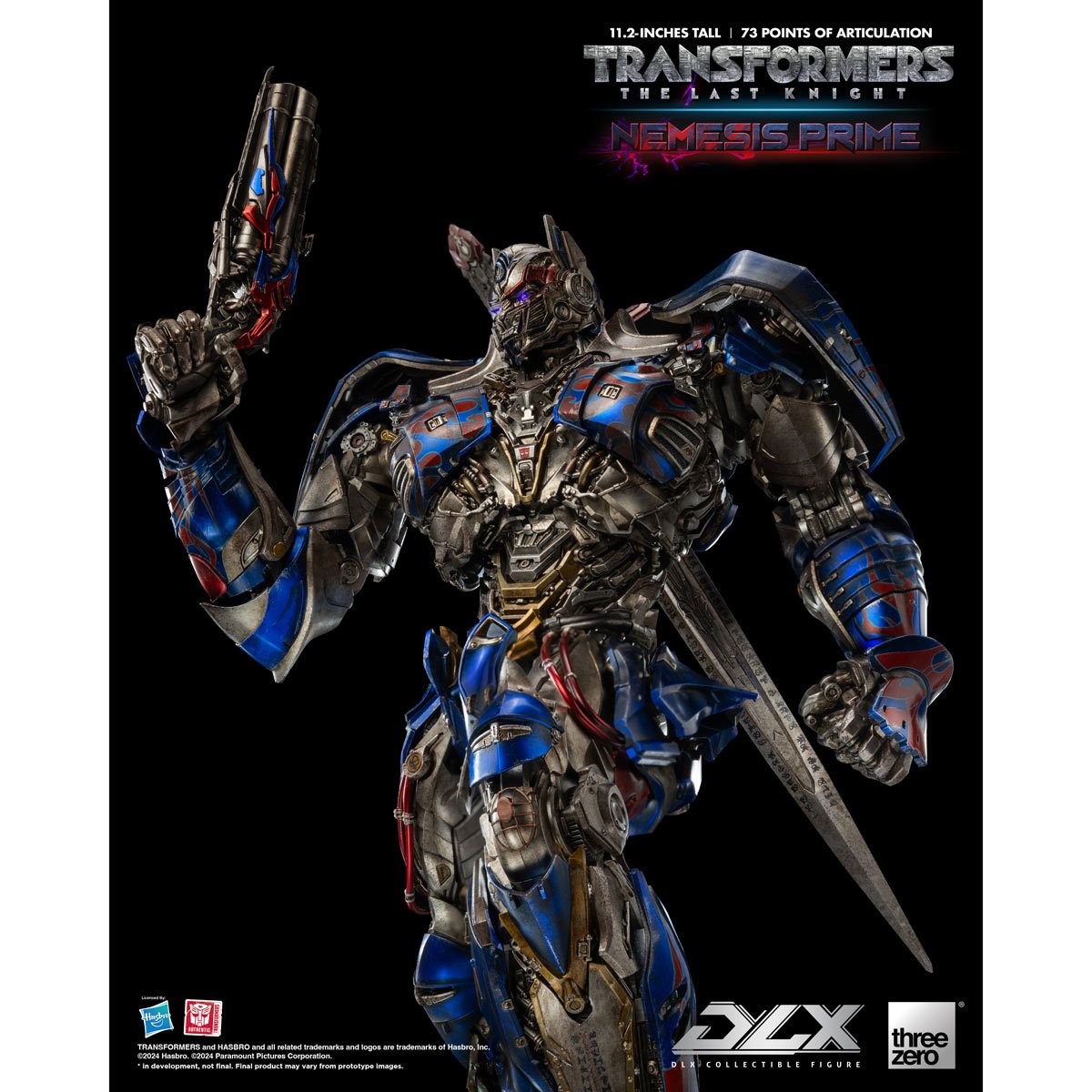 Transformers: The Last Knight Nemesis Prime DLX Action Figure