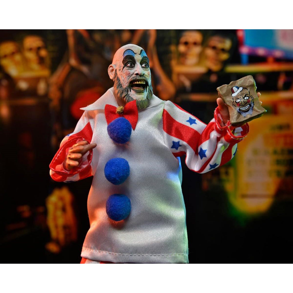 House of 1000 Corpses Captain Spaulding 7-Inch Scale Clothed Action Figure