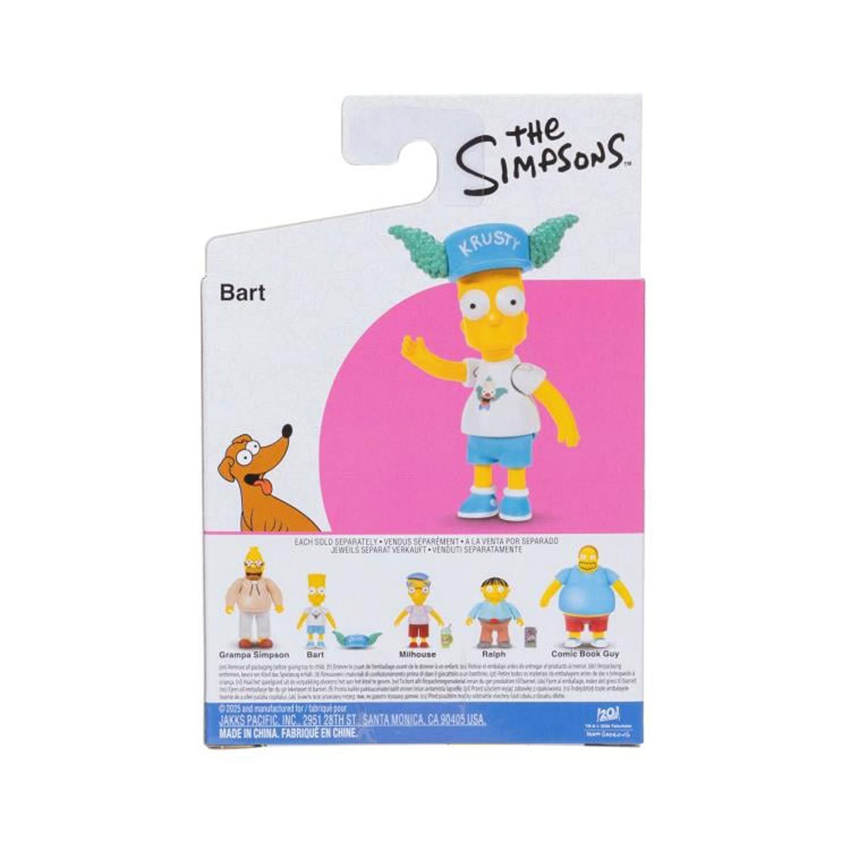 The Simpsons 2 1/2-Inch Scaled Wave 3 Action Figures Case of 12