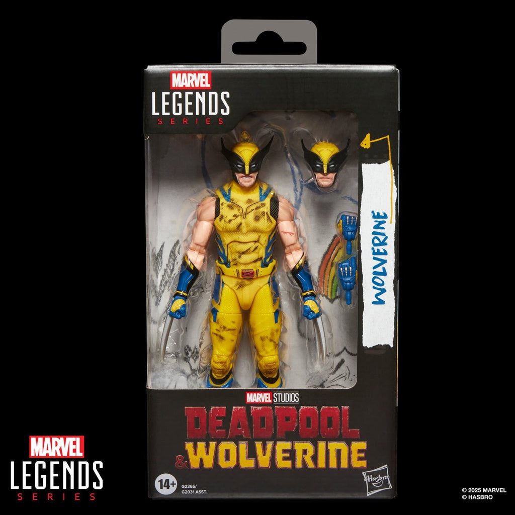 Deadpool & Wolverine Marvel Legends 6-Inch Action Figure Wave 2 Case of 6
