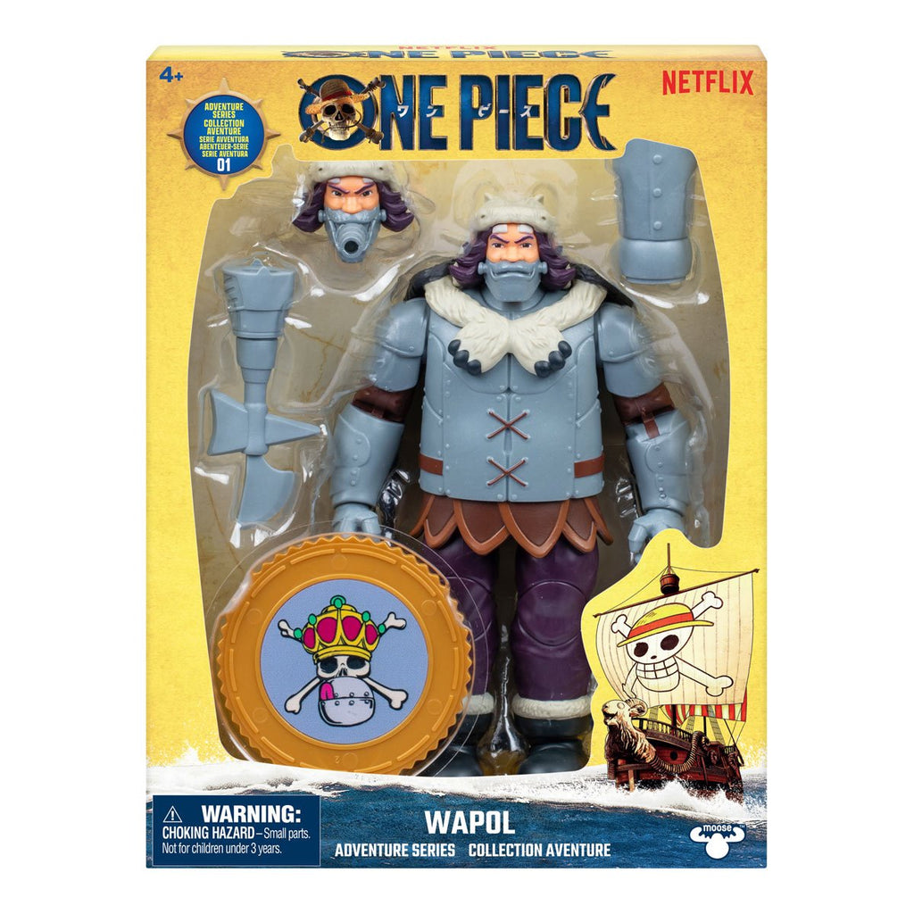 One Piece Live Action Adventure Series Action Figure Case of 4