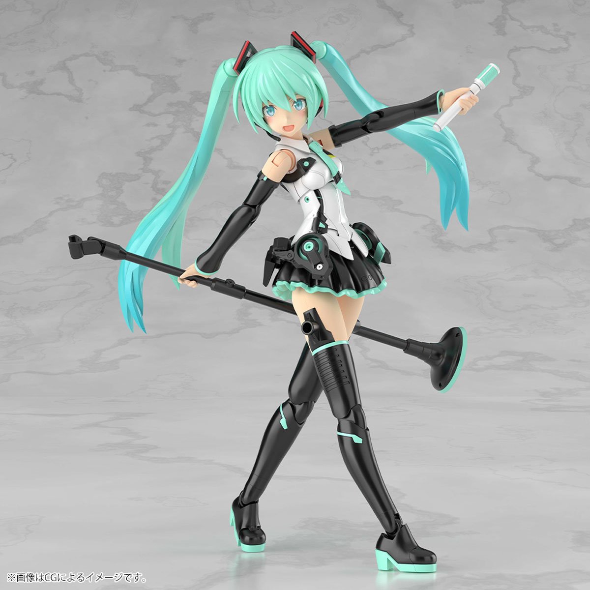 Vocaloid Hatsune Miku Frame Music Girl Grande Scale Model Kit