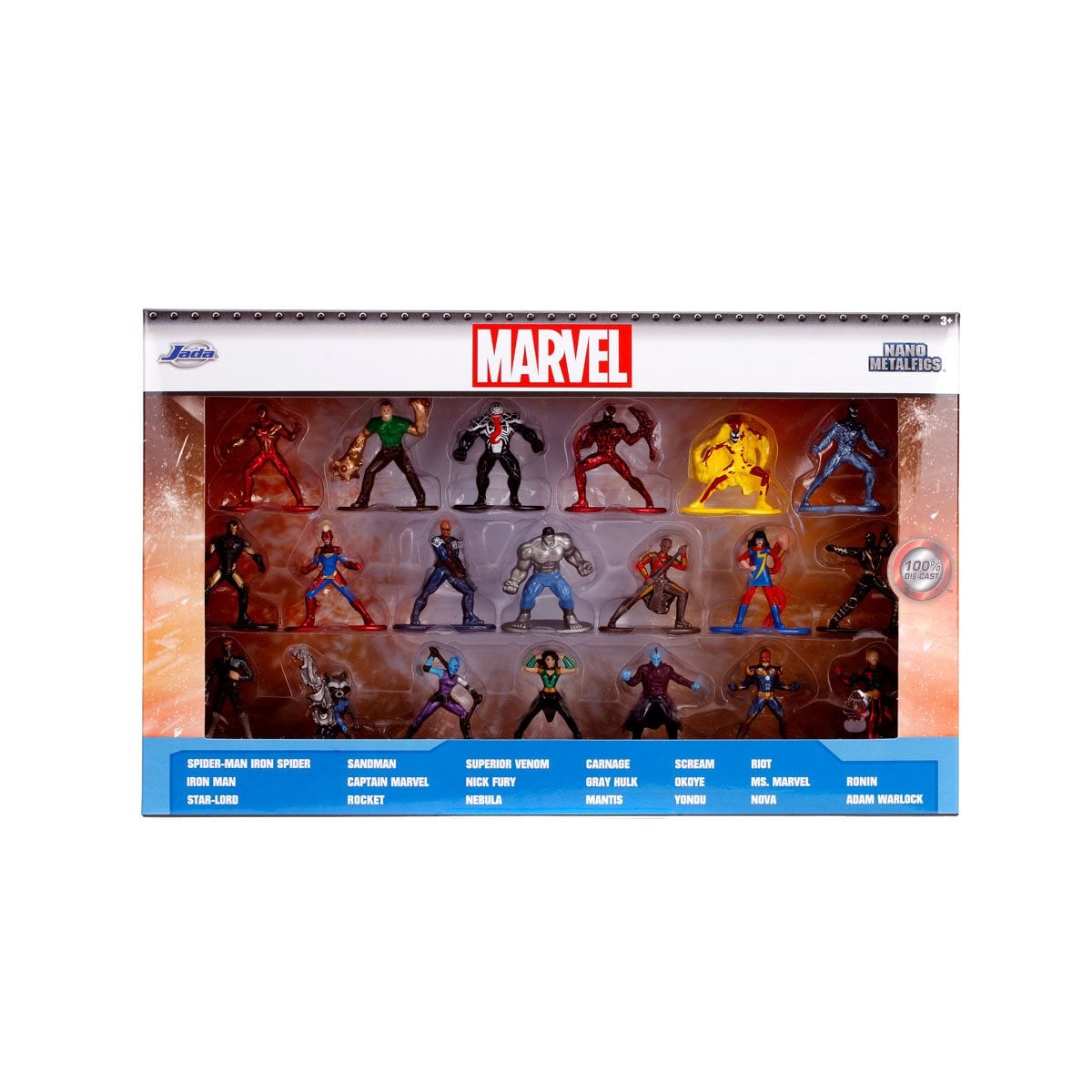 Marvel Nano MetalFigs Mini-Figure Wave 3 20-Pack