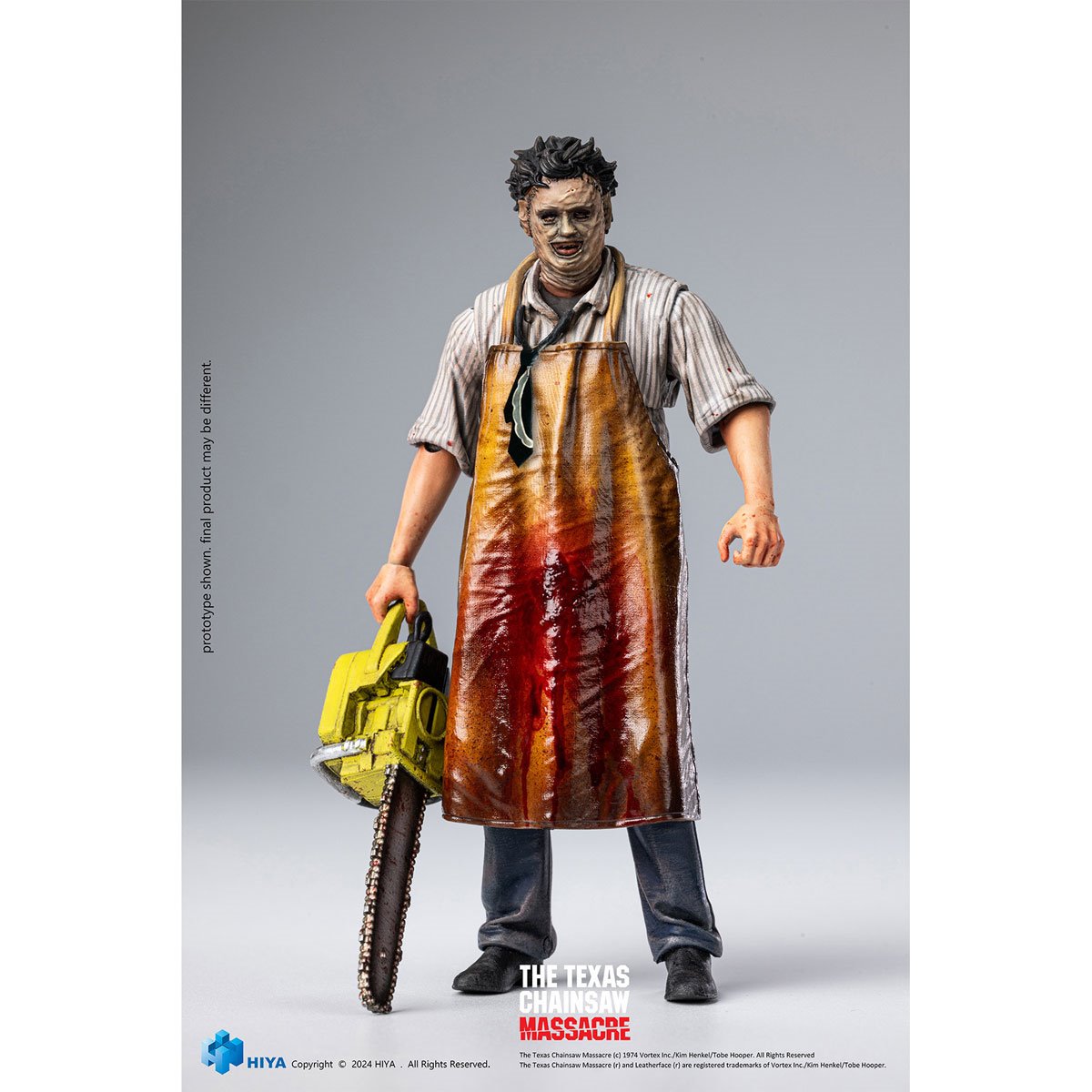 Texas Chainsaw Massacre 1974 Exquisite Mini Leatherface Killing Mask 1:18 Scale Action Figure - Previews Exclusive