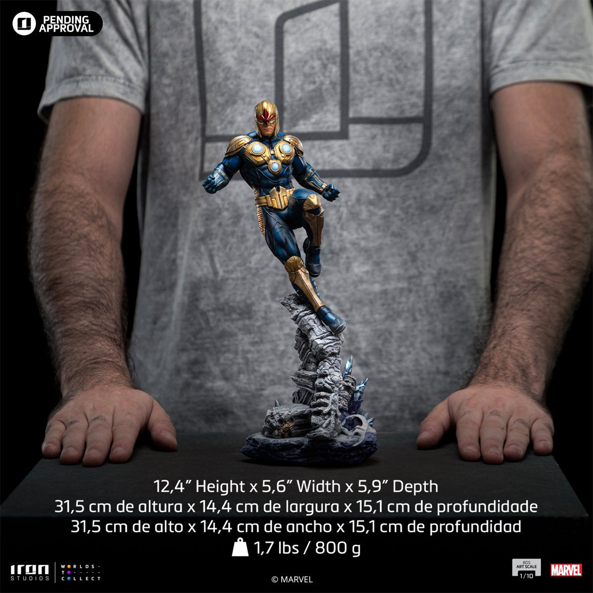 Marvel Nova Limited Edition 1:10 Art Scale Statue