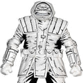 Teenage Mutant Ninja Turtles (The Last Ronin) Ronin (Armored) Black & White Figure 7-Inch Scale Action Figure
