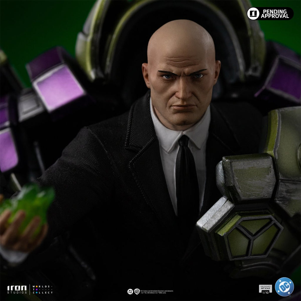 DC Comics Lex Luthor Unleashed Deluxe 1:10 Art Scale Statue