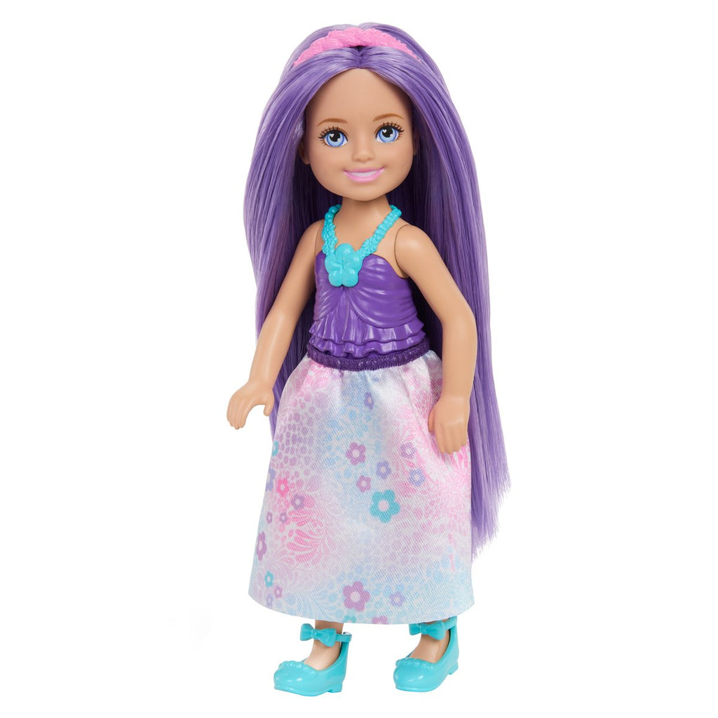 Barbie Chelsea Royal Doll with Purple Hair