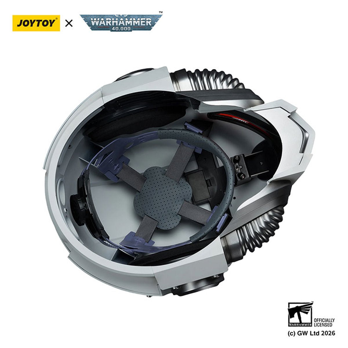 Joy Toy Warhammer 40,000 White Scars MKX 1:1 Scale Roleplay Helmet Prop Replica